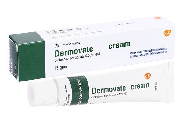 Thuốc bôi điều trị tại chỗ Dermovate Cream 15g