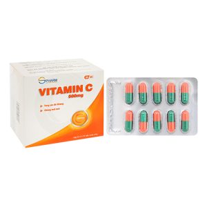 Vitamin C Spharm 500mg bổ sung và phòng thiếu vitamin C