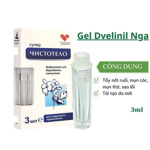 Gel Dvelinil của Nga chính hãng 100%, Đặc trị mụn cóc, mụn cơm, mụn thịt, mụn ruồi siêu hiệu quả
